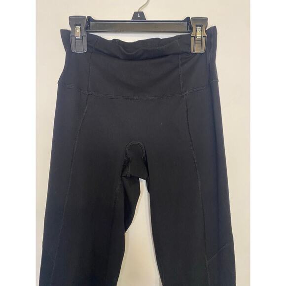 Spanx Womens Black Athletic Shapewear Compression Mid Rise Leggings Size Small - Picture 7 of 10